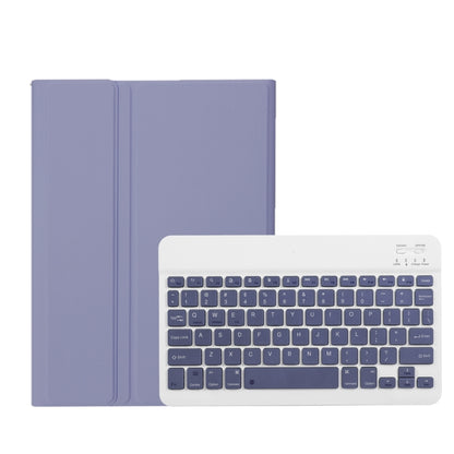 For Huawei MatePad 11.5 2023 AH17 Lambskin Texture Ultra-thin Detachable Bluetooth Keyboard Leather Case(Purple) - Huawei Keyboard by buy2fix | Online Shopping UK | buy2fix