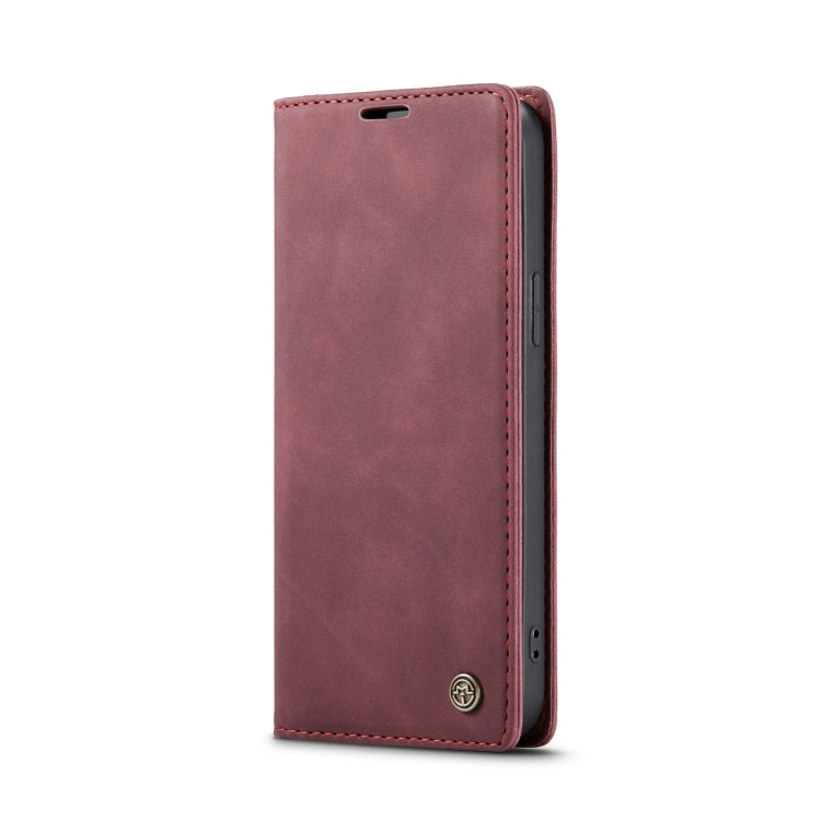 For iPhone 15 Pro Max CaseMe 013 Multifunctional Horizontal Flip Leather Phone Case(Wine Red) - iPhone 15 Pro Max Cases by CaseMe | Online Shopping UK | buy2fix