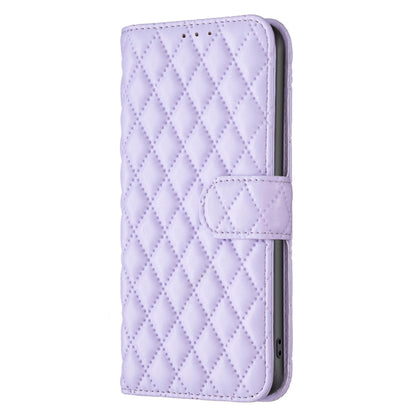 For Honor 90 5G Diamond Lattice Wallet Flip Leather Phone Case(Purple) - Honor Cases by buy2fix | Online Shopping UK | buy2fix