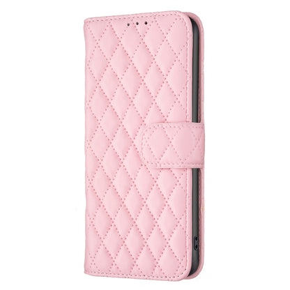 For Honor X9b/Magic6 Lite 5G Diamond Lattice Wallet Flip Leather Phone Case(Pink) - Honor Cases by buy2fix | Online Shopping UK | buy2fix