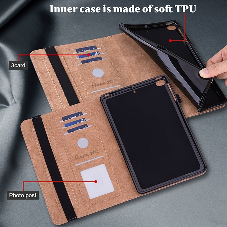 For Samsung Galaxy Tab S7+ / S8+ / S9+ Crystal Texture Painted Leather Tablet Case(Dont Touch My Phone) - Galaxy Tab S9+ Cases by buy2fix | Online Shopping UK | buy2fix