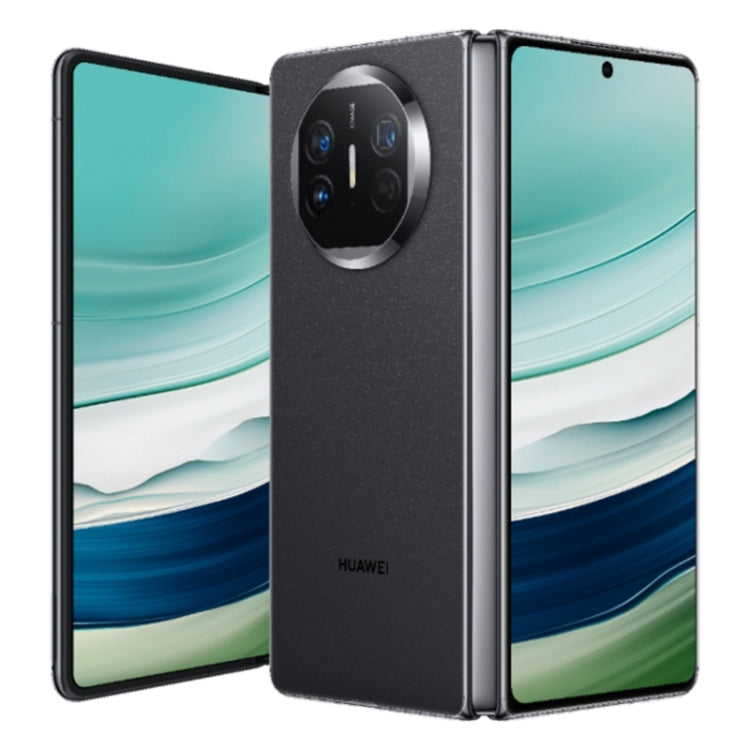 HUAWEI Mate X5, 16GB+512GB Collector Edition, 7.85 inch + 6.4 inch HarmonyOS 4.0.0 Kirin 9000S 7nm Octa-Core 2.16GHz, OTG, NFC, Not Support Google Play(Black) - Huawei Mate & P by Huawei | Online Shopping UK | buy2fix