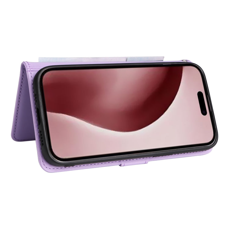 For iPhone 16 Pro BETOPNICE BN-005 2 in 1 Detachable Imitate Genuine Leather Phone Case(Light Purple) - iPhone 16 Pro Cases by BETOPNICE | Online Shopping UK | buy2fix