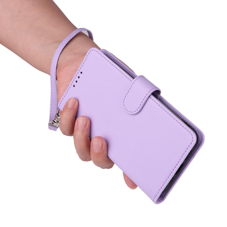 For iPhone 16 Pro BETOPNICE BN-005 2 in 1 Detachable Imitate Genuine Leather Phone Case(Light Purple) - iPhone 16 Pro Cases by BETOPNICE | Online Shopping UK | buy2fix