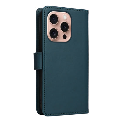 For iPhone 16 Pro BETOPNICE BN-005 2 in 1 Detachable Imitate Genuine Leather Phone Case(Blue) - iPhone 16 Pro Cases by BETOPNICE | Online Shopping UK | buy2fix