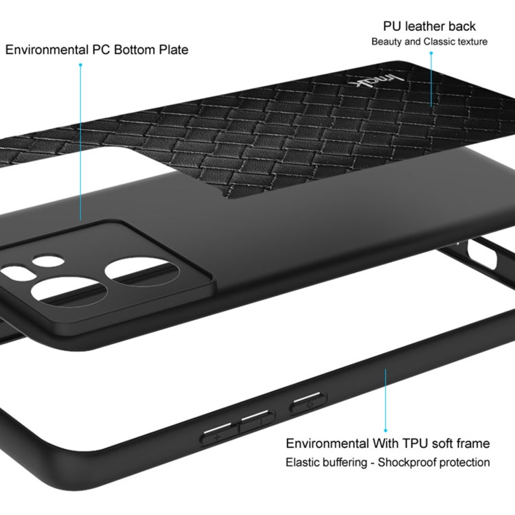 For iPhone 15 Plus IMAK LX-5 Series Shockproof PC + PU + TPU Protective Phone Case(Carbon Fiber Texture) - iPhone 15 Plus Cases by imak | Online Shopping UK | buy2fix