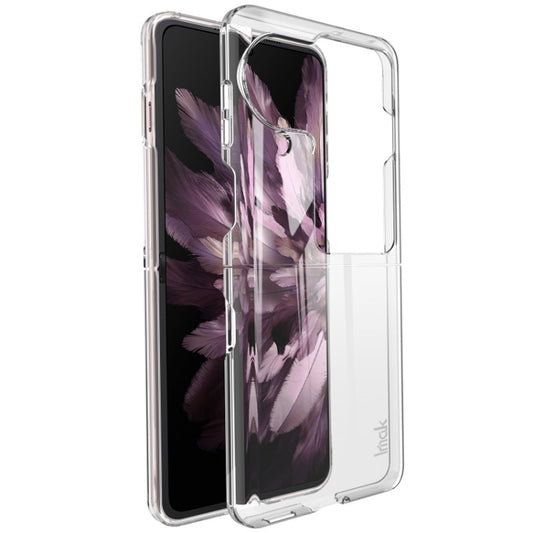 For OPPO Find N3 Flip 5G imak Wing II Pro Series Wear-resisting Crystal Phone Case(Transparent) - Find N3 Flip Cases by imak | Online Shopping UK | buy2fix