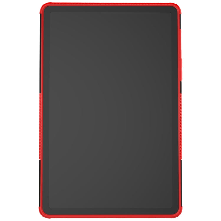 For Samsung Galaxy Tab S9 / S7 / S8 Tire Texture TPU + PC Tablet Case(Red) - Galaxy Tab S9 Cases by buy2fix | Online Shopping UK | buy2fix