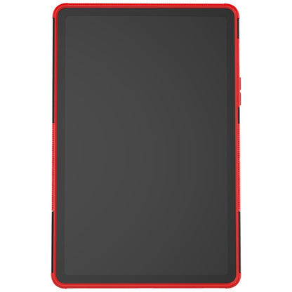 For Samsung Galaxy Tab S9 / S7 / S8 Tire Texture TPU + PC Tablet Case(Red) - Galaxy Tab S9 Cases by buy2fix | Online Shopping UK | buy2fix