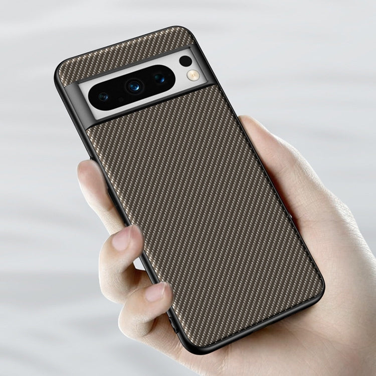 For Google Pixel 9 Ultra-thin Carbon Fiber Texture Printing Phone Case(Black) - Google Cases by buy2fix | Online Shopping UK | buy2fix