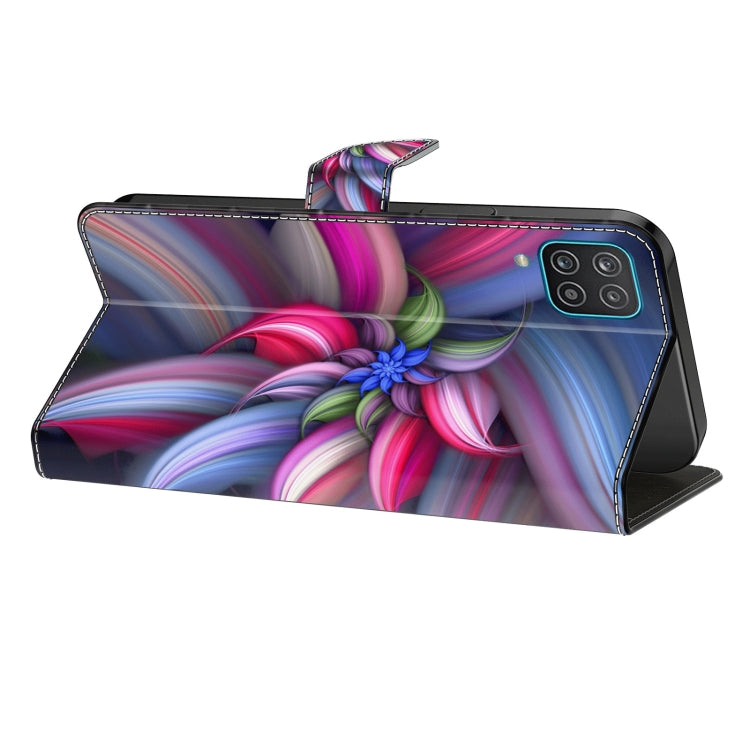 For Motorola Moto G04 Crystal 3D Shockproof Protective Leather Phone Case(Colorful Flower) - Motorola Cases by buy2fix | Online Shopping UK | buy2fix