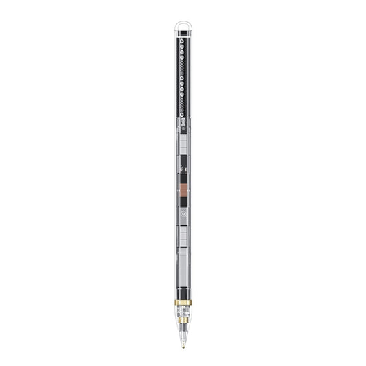 USAMS US-ZB264 Transparent Magnetic Anti-accidental Touch Active Touch Capacitive Pen(Black) - Stylus Pen by USAMS | Online Shopping UK | buy2fix
