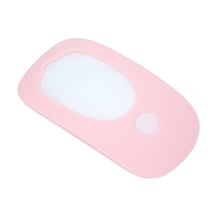 For Apple Magic Mouse 1 / 2 Mouse Silicone Protective Case(Pink) - Protective Bags by buy2fix | Online Shopping UK | buy2fix