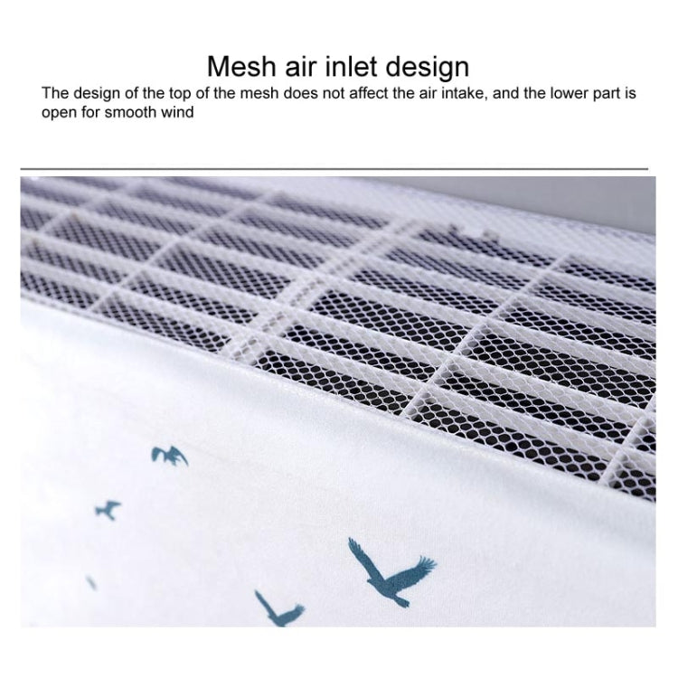 Do Not Take Dust-proof And Anti Direct Blowing Simple Wind Hanging Machine Air Conditioner Moon Cover, Size:Width 92 × Thickness 20 × Height 90cm(Shadow Of The Trees) - Dust Covers by buy2fix | Online Shopping UK | buy2fix