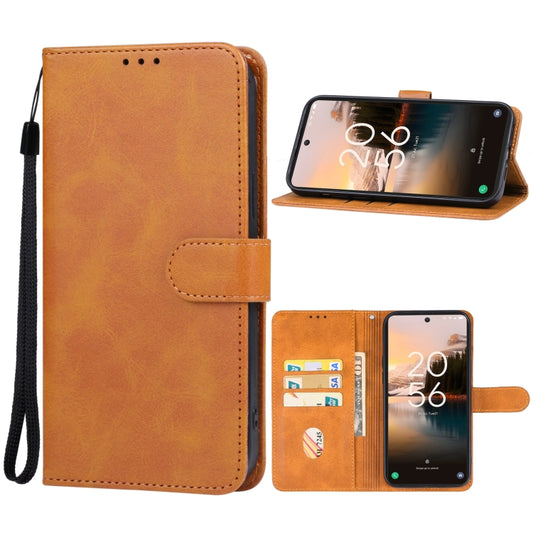For TCL 40 NXTpaper 4G Leather Phone Case(Brown) - More Brand by buy2fix | Online Shopping UK | buy2fix