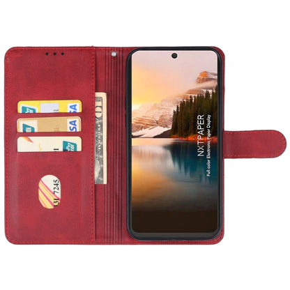 For TCL 50 5G Leather Phone Case(Red) - More Brand by buy2fix | Online Shopping UK | buy2fix