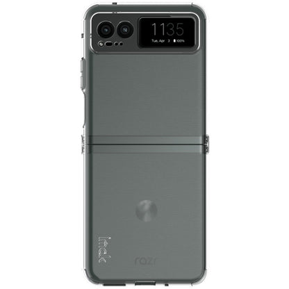 For Motorola Razr 40 imak UX-6 series All-inclusive Shockproof Airbag TPU Invisible Phone Case(Transparent) - Motorola Cases by imak | Online Shopping UK | buy2fix