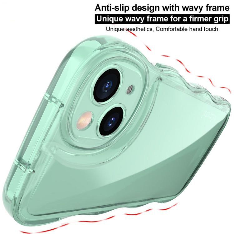 For Xiaomi 14 5G IMAK Wave Bubble Soft Shockproof Phone Case(Transparent) - 14 Cases by imak | Online Shopping UK | buy2fix