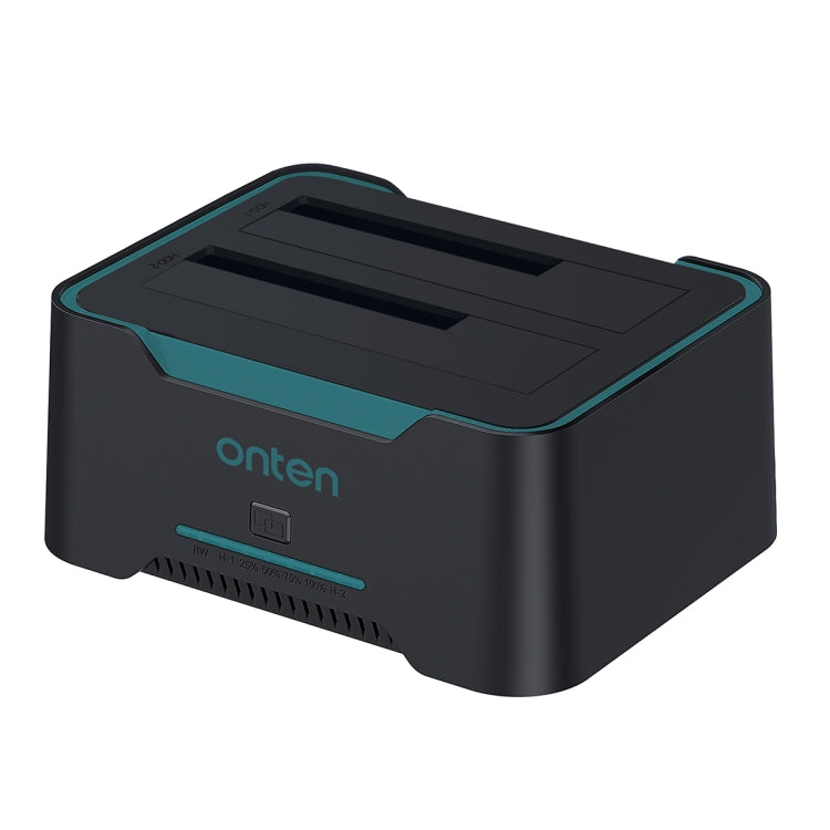 Onten UHD6 Dual Bay External Hard Drive Docking Station Expansion Base - HDD Enclosure by Onten | Online Shopping UK | buy2fix