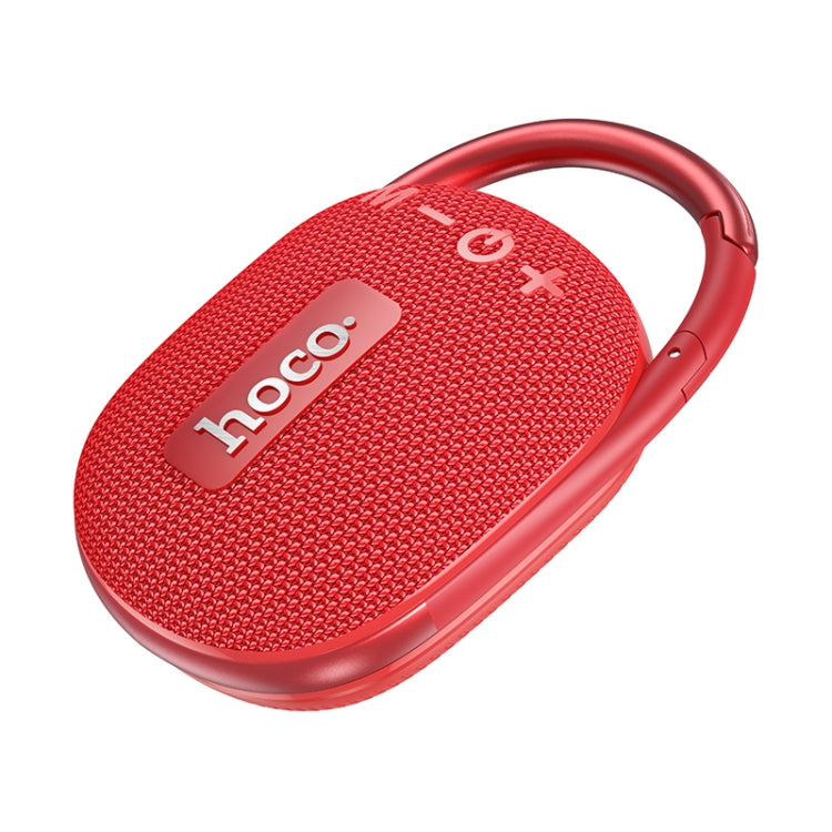 hoco HC17 Easy Joy Outdoor Bluetooth 5.3 Speaker Support TF Card / FM(Red) - Desktop Speaker by hoco | Online Shopping UK | buy2fix