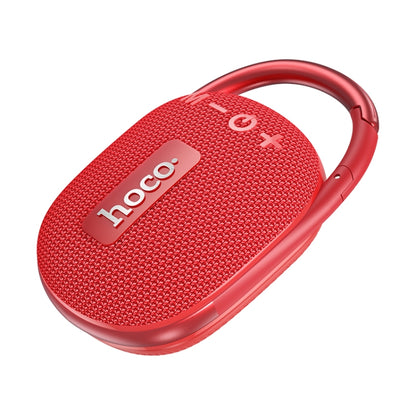 hoco HC17 Easy Joy Outdoor Bluetooth 5.3 Speaker Support TF Card / FM(Red) - Desktop Speaker by hoco | Online Shopping UK | buy2fix