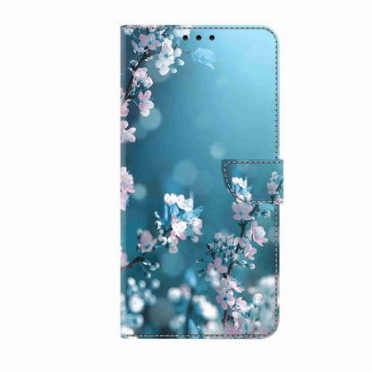 For Honor Magic5 Pro Crystal 3D Shockproof Protective Leather Phone Case(Plum Flower) - Honor Cases by buy2fix | Online Shopping UK | buy2fix