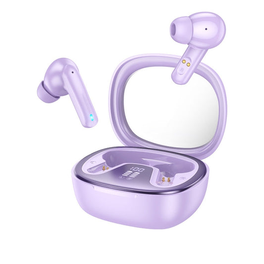 hoco EQ6 True Wireless Bluetooth Earphone(Purple) - Bluetooth Earphone by hoco | Online Shopping UK | buy2fix