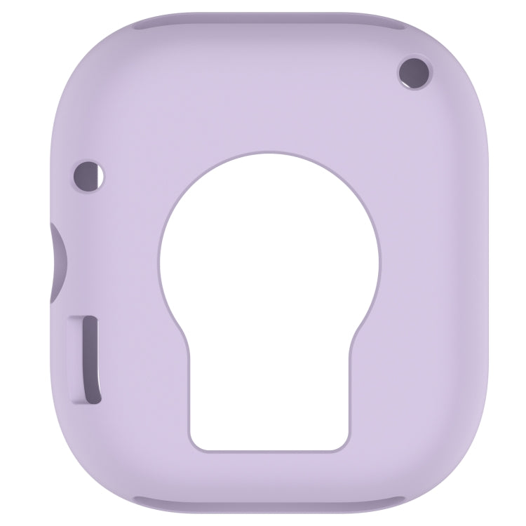 For Redmi Watch 4 Silicone Smart Watch Protective Case(Purple) - Watch Cases by buy2fix | Online Shopping UK | buy2fix