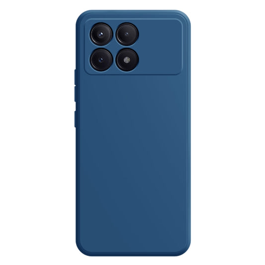 For Xiaomi Redmi K70 Pro Imitation Liquid Silicone Phone Case(Blue) - K70 Pro Cases by buy2fix | Online Shopping UK | buy2fix