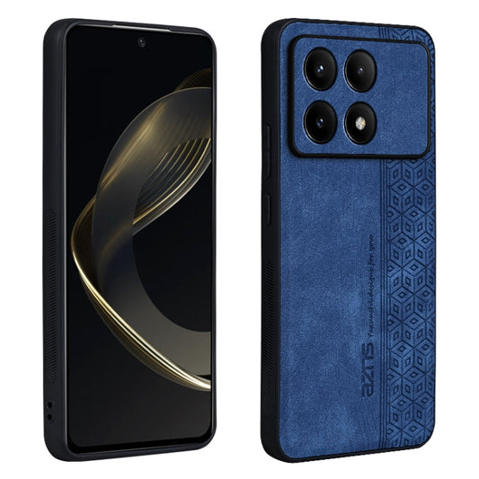 For Xiaomi Redmi K70 Pro AZNS 3D Embossed Skin Feel Phone Case(Sapphire Blue) - K70 Pro Cases by AZNS | Online Shopping UK | buy2fix