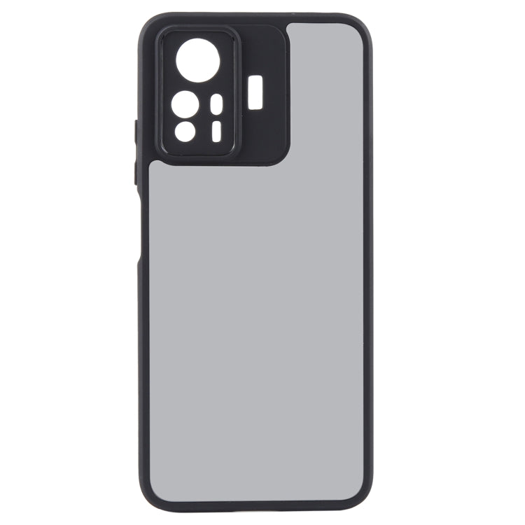 For Xiaomi Redmi Note 12S 4G Fine Pore Matte Black TPU + PC Phone Case - Xiaomi Cases by buy2fix | Online Shopping UK | buy2fix