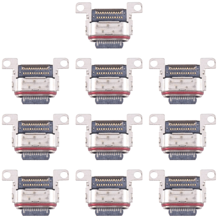 For Samsung Galaxy S23 FE SM-S711B 10pcs Original Charging Port Connector - Single Tail Connector by buy2fix | Online Shopping UK | buy2fix