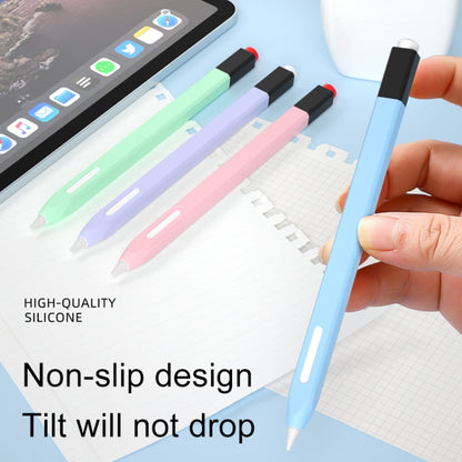 For Apple Pencil 2 Retro Pencil Style Stylus Pen Protective Case(Dark Green) - Pencil Accessories by buy2fix | Online Shopping UK | buy2fix