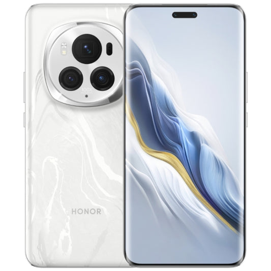 Honor Magic6 Pro, 12GB+256GB,  6.8 inch Magic OS 8.0 Snapdragon 8 Gen 3 Octa Core up to 3.3GHz, Network: 5G, OTG, NFC, Support Google Play(White) - Honor by Huawei | Online Shopping UK | buy2fix