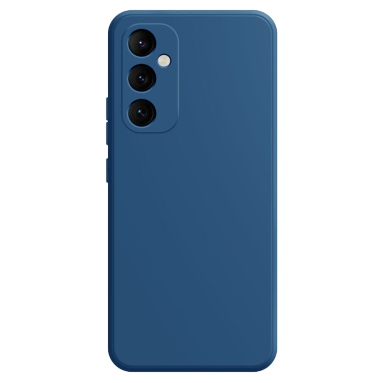 For Samsung Galaxy A55 Imitation Liquid Silicone Phone Case(Blue) - Galaxy Phone Cases by buy2fix | Online Shopping UK | buy2fix