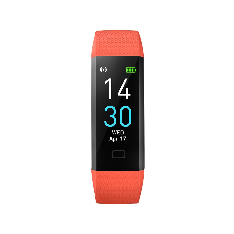 S5-4 Smart Bracelet IP68 Waterproof Heart Rate Sport Fitness Tracker Smart Watch(Orange) - Smart Wristbands by buy2fix | Online Shopping UK | buy2fix