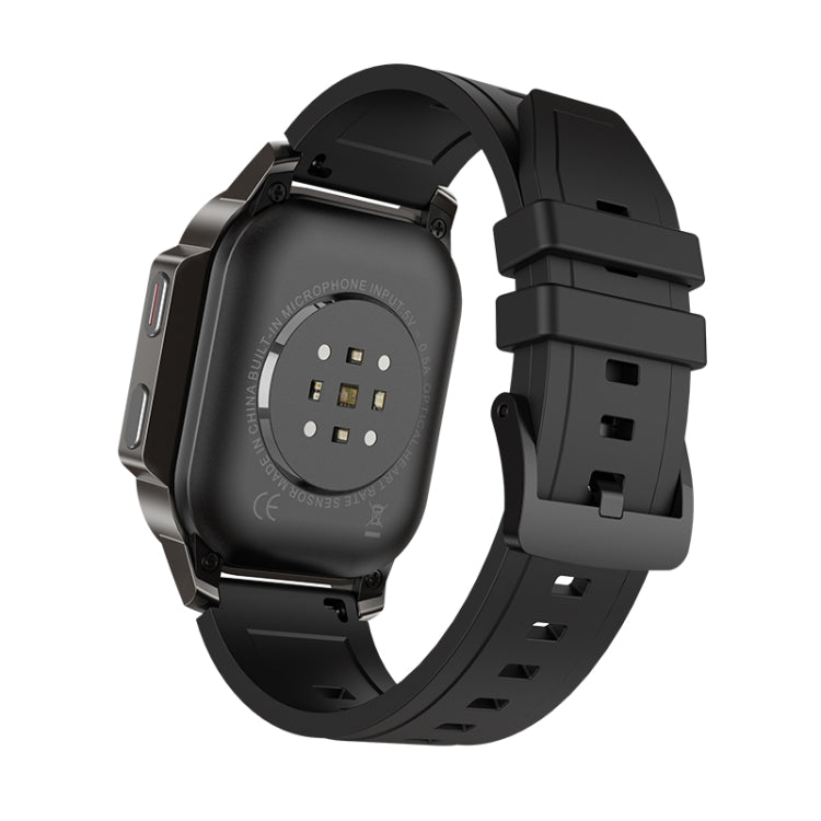 LEMFO DM62 2.13 inch AMOLED Square Screen Smart Watch Android 8.1, Specification:2GB+16GB(Black) - Android Watch by LEMFO | Online Shopping UK | buy2fix