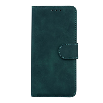 For Google Pixel 9 Pro Skin Feel Pure Color Flip Leather Phone Case(Green) - Google Cases by buy2fix | Online Shopping UK | buy2fix