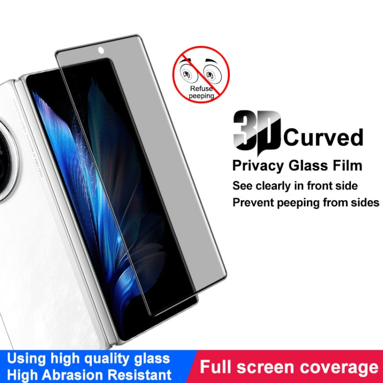 For vivo X Fold3 / X Fold3 Pro imak 3D Curved HD Full Screen Anti-spy Tempered Glass Protective Film - vivo Tempered Glass by imak | Online Shopping UK | buy2fix