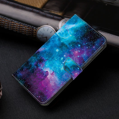 For Google Pixel 9 Pro Crystal Painted Leather Phone case(Starry Sky) - Google Cases by buy2fix | Online Shopping UK | buy2fix