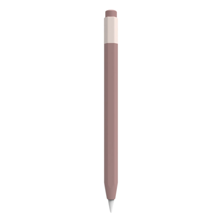 For Apple Pencil USB-C Pencil Style Liquid Silicone Stylus Case(Pink) - Pencil Accessories by buy2fix | Online Shopping UK | buy2fix