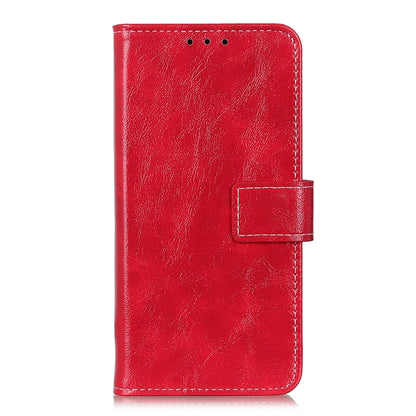 For Google Pixel 9 Retro Crazy Horse Texture Flip Leather Phone Case(Red) - Google Cases by buy2fix | Online Shopping UK | buy2fix