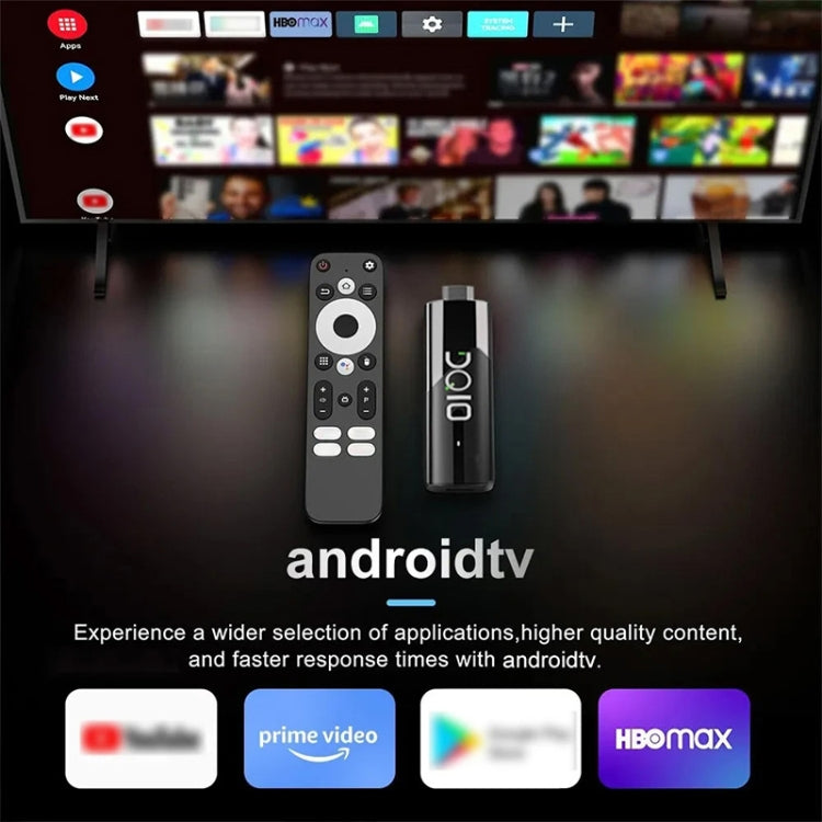 LEMFO DQ10 Allwinner H618 Quad Core ARM Cortex A53 8K HD Android TV Stick, RAM:2GB+16GB(AU Plug) - Android TV Sticks by LEMFO | Online Shopping UK | buy2fix