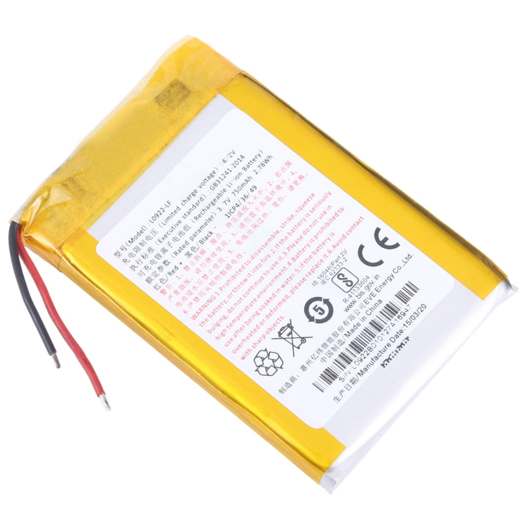 For Amazfit EVE L0922-LF 750mAh Battery Replacement - For Watch by buy2fix | Online Shopping UK | buy2fix