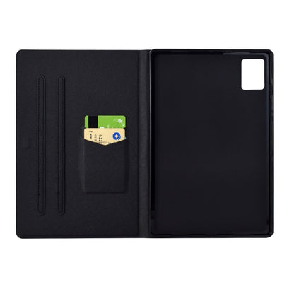 For Lenovo Tab M11/ Xiaoxin Pad 11 2024 Voltage Painted Smart Leather Tablet Case(Petals) - Lenovo by buy2fix | Online Shopping UK | buy2fix