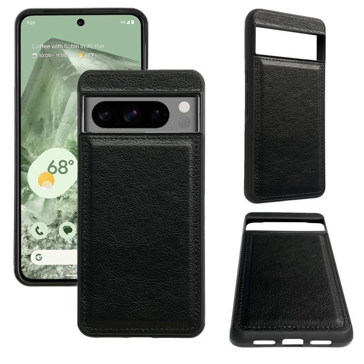 For Google Pixel 9 / Pixel 9 Pro Multifunctional 7-Card Wallet Leather Phone Case(Black) - Google Cases by buy2fix | Online Shopping UK | buy2fix