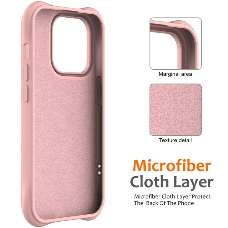 For iPhone 13 Pro Wave Texture MagSafe Magnetic Liquid Silicone Phone Case(Pink) - iPhone 13 Pro Cases by buy2fix | Online Shopping UK | buy2fix