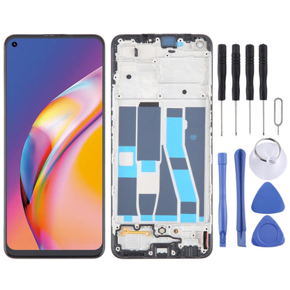 For OPPO F19 Pro+ 5G Original AMOLED LCD Screen Digitizer Full Assembly with Frame - LCD Screen by buy2fix | Online Shopping UK | buy2fix