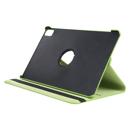 For iPad Air 11 2024 360 Degree Rotation Litchi Texture Leather Tablet Case with Holder(Green) - iPad Air 11 2024 Cases by buy2fix | Online Shopping UK | buy2fix