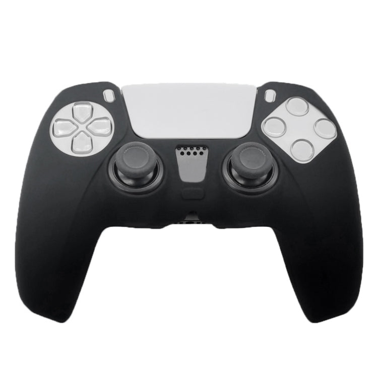 For Sony PS5 Silicone Gamepad Protective Case(Black) - Cases by buy2fix | Online Shopping UK | buy2fix